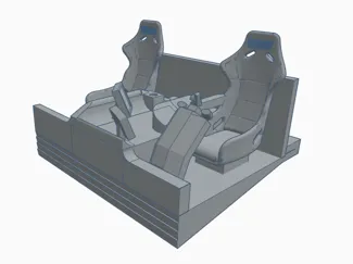 Pistenbully 1:14 Innenausbau