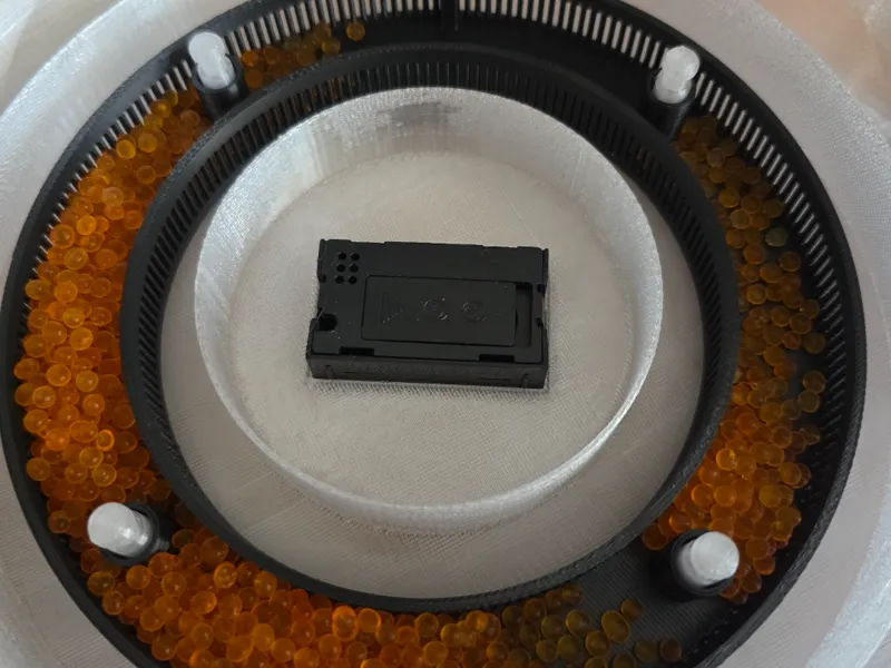 Flashforge AD5X dry box desiccant holder