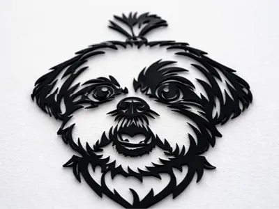 Shih tzu Wall decoration