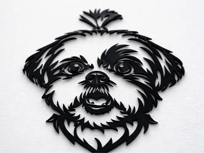 Shih tzu Wall decoration