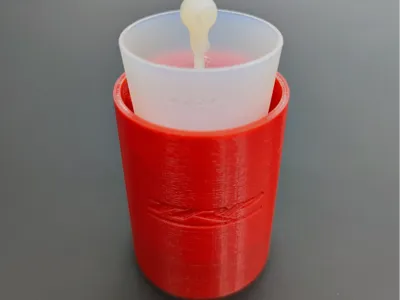 TRP bleed cup stand