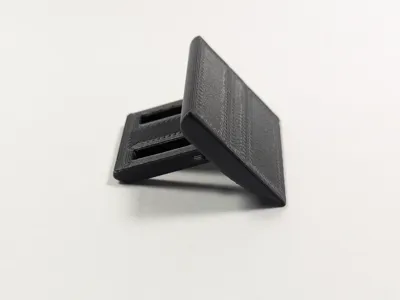 Folding tenting foot for keyboards and general use