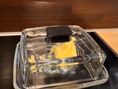 Ikea VITROCKA Butter dish grip