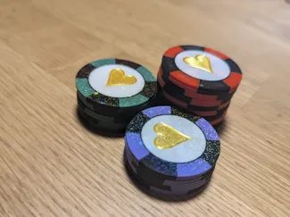 Hazbin Hotel Magic Cat Casino Chips