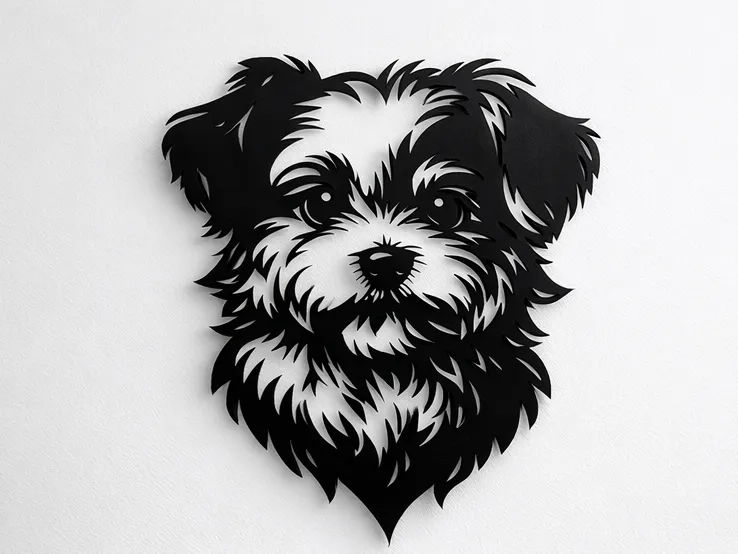Maltese dog Wall decoration