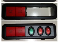 Locker switch plate: 2012-2018 Jeep JK/JKU Rubicon