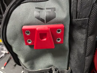 Tough built Cliptech backpack mount 