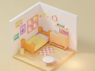 小房间