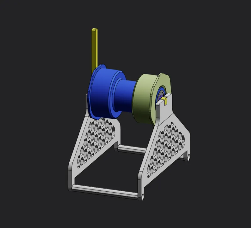 Creality SpacePi  X4 Spool Auto-Rewinder Mod