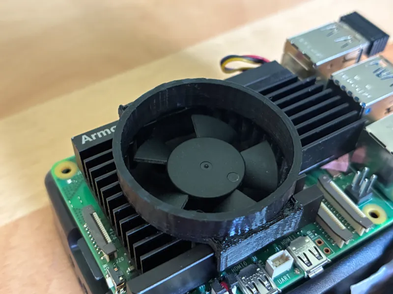 Raspberry Pi 5 Kühler Aufsatz