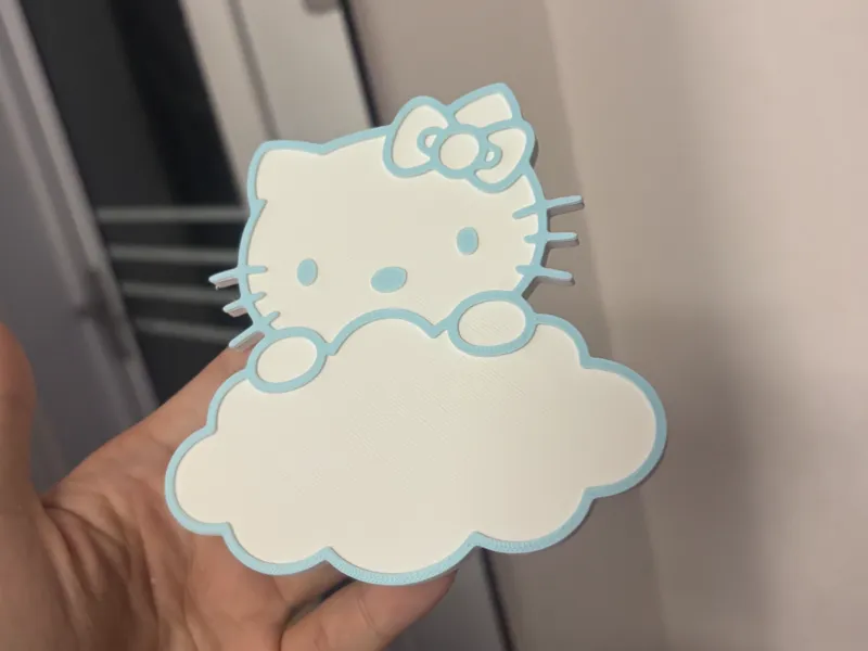 kitty门牌带数字
