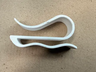 Thick Visor Sunglasses Holder
