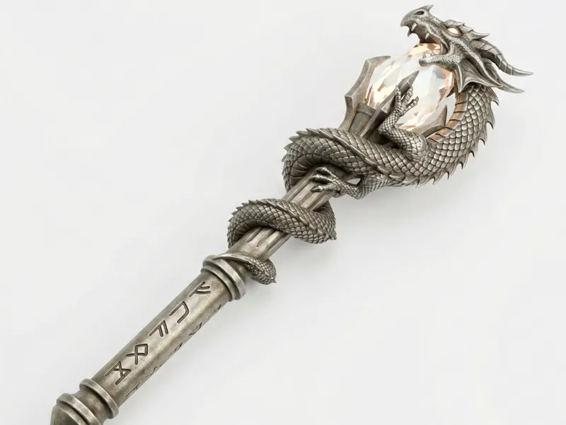 上古龙爪魔杖—Sorcerer's RPG Prop