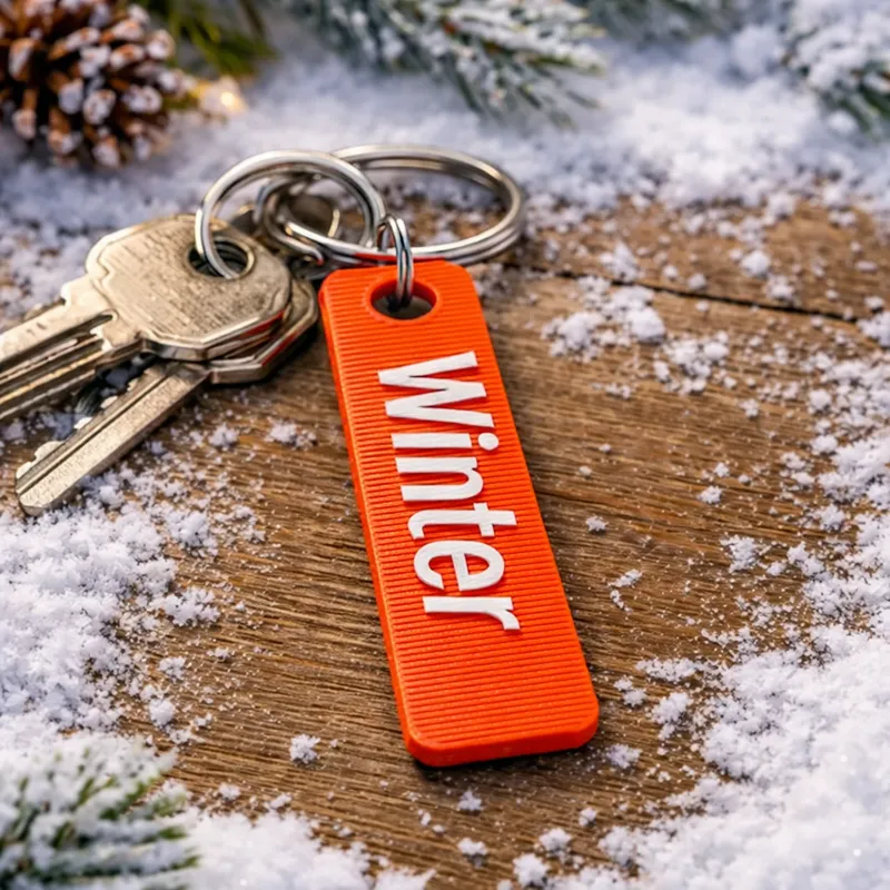 Winter keychain