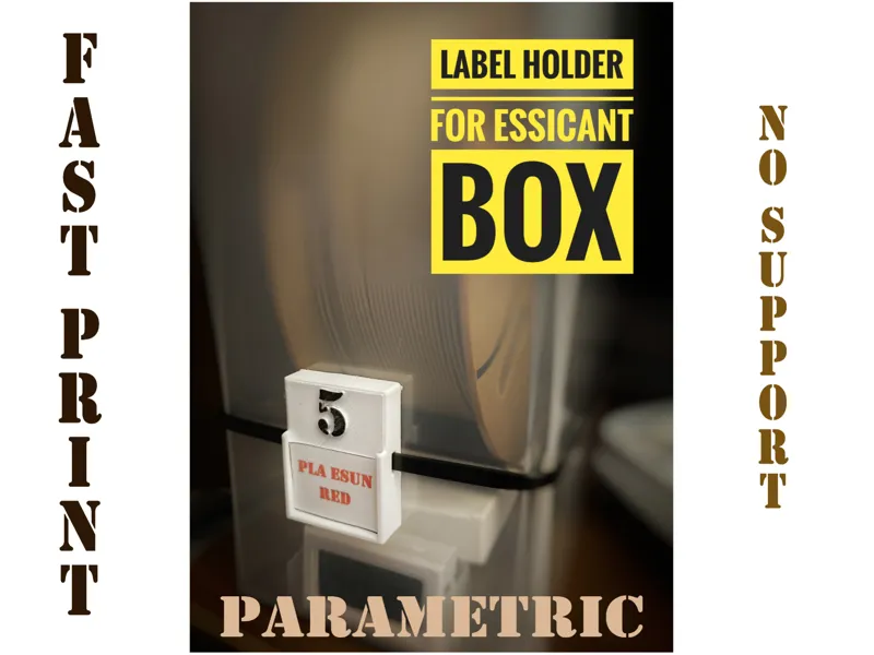 Universal Label Holder (Zip-Tie Mount)