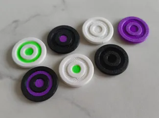 TZAAR pieces no AMS, usable in DVONN and GIPF