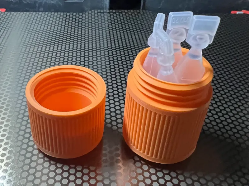 Eye Drop Vial Travel Container