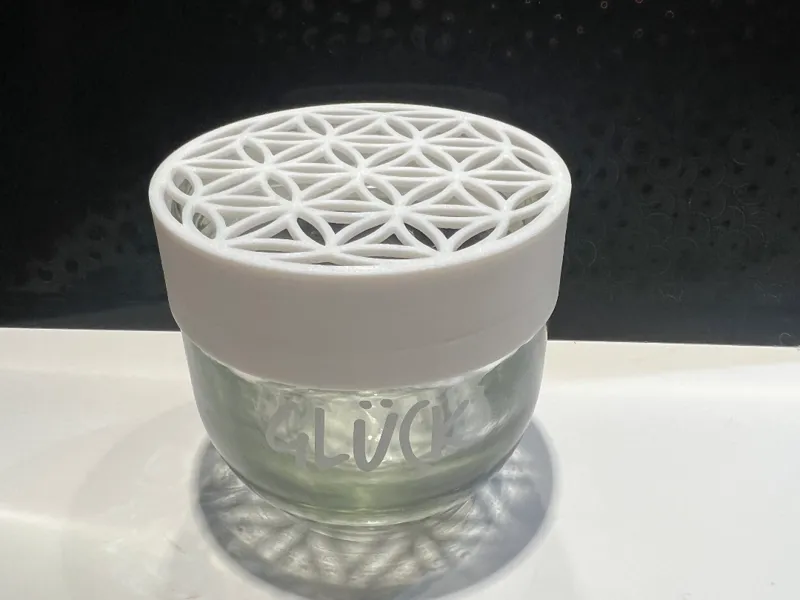 Mandala Glücksglas Deckel