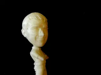 Escultura caricatura