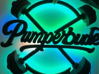 Pumperbude – Wandlogo (1-teilig oder 9-teilig)
