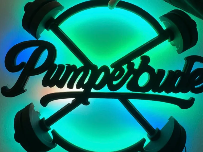 Pumperbude – Wandlogo (1-teilig oder 9-teilig)
