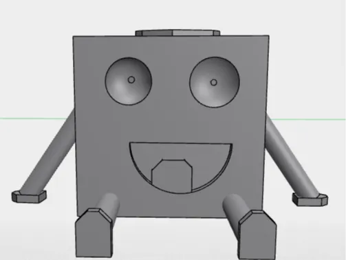 cute cube guy