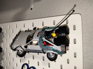 [IKEA Skadis] Speed Champions DeLorean Holder