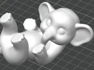 Süsser Elefant 