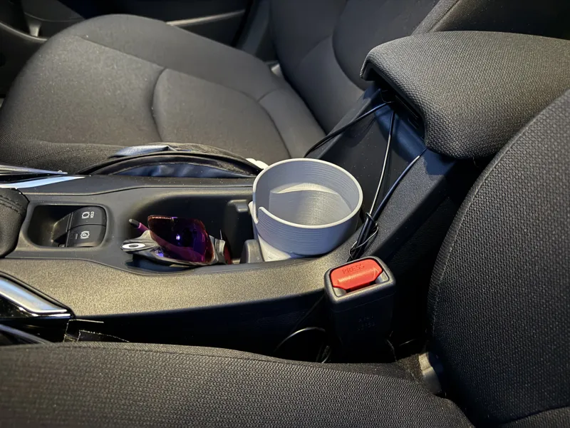 Corolla Cross Cup Holder Hydro Flask Adapter