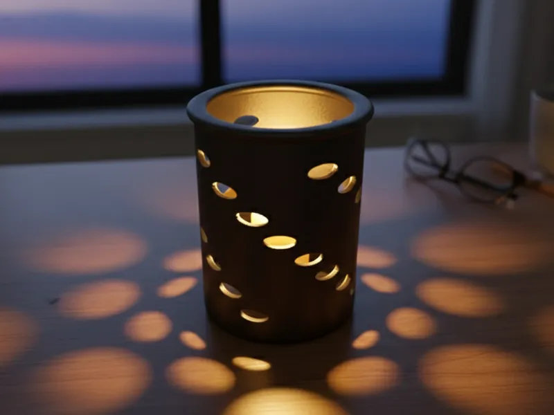 Aura Spiral Lantern - Shadow Decor (No Support)