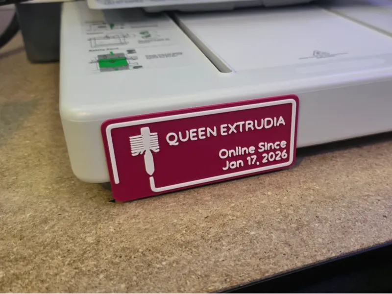 Printer Name Cards - Large & Small