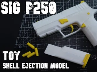 Sig P250 Toy blowback Shell ejecting kit