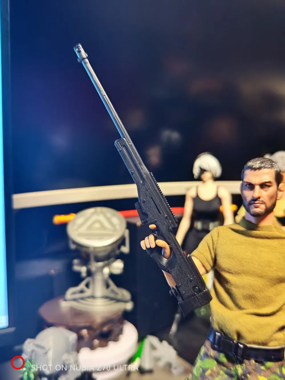 1:6 Soldier Figure Weapon - AWM (No Scope Version) - Free 3D Print ...