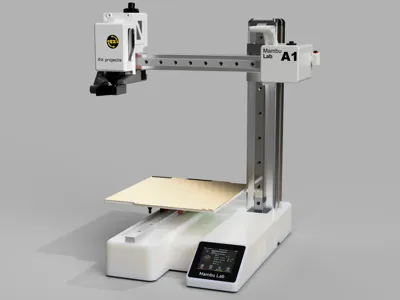 Mambu Lab a1 mini   printed  bambu lab CAD STEP