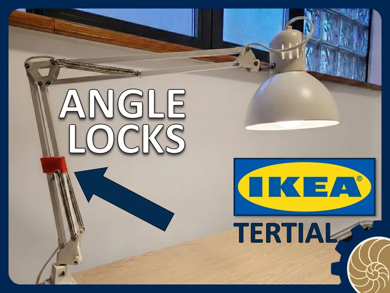 IKEA Tertial Angle Lock Set - Wall Saver