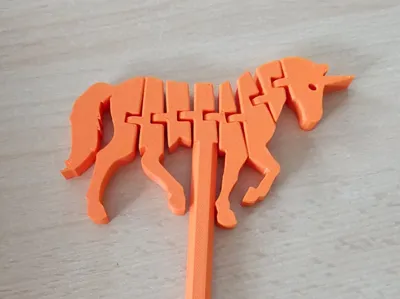 Flexi Unicorn Pen