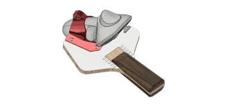 Quest3 TT Penhold Adapter (Wood ver.)