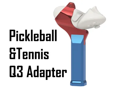 Pickleball Racket Adapter For Meta Quest 3