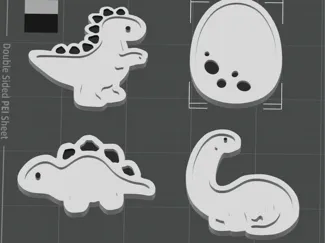 dinosaur shape/form