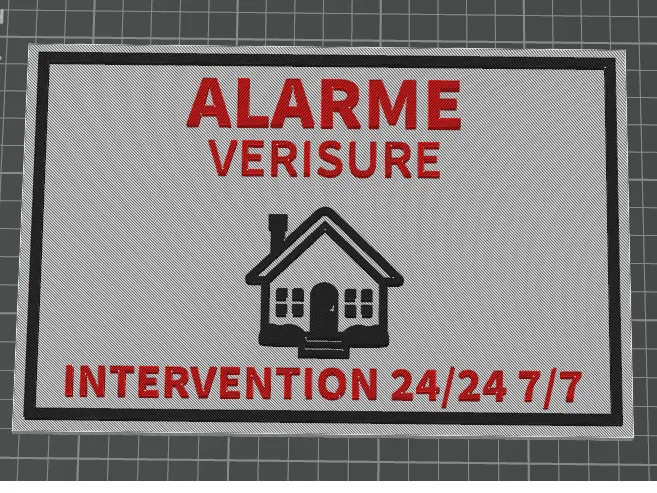 Panneau Alarme Verisure