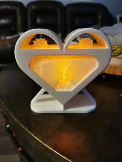 Valentine Heart Litho
