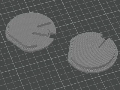 MB charging station end caps (printable from app)