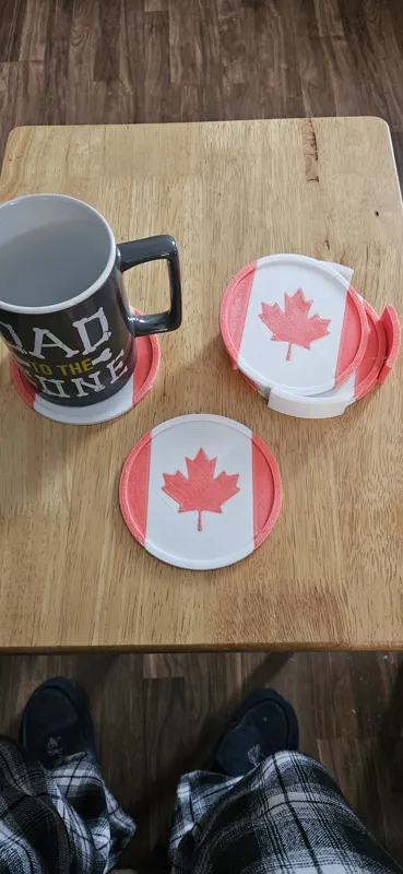 Canadian Coaster Set