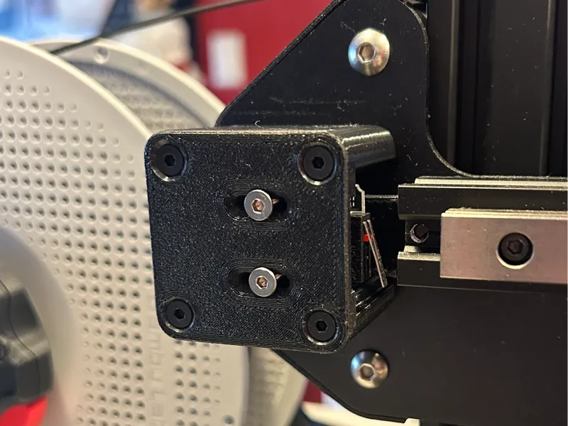 Adjustable X limit switch bracket for Ender 
