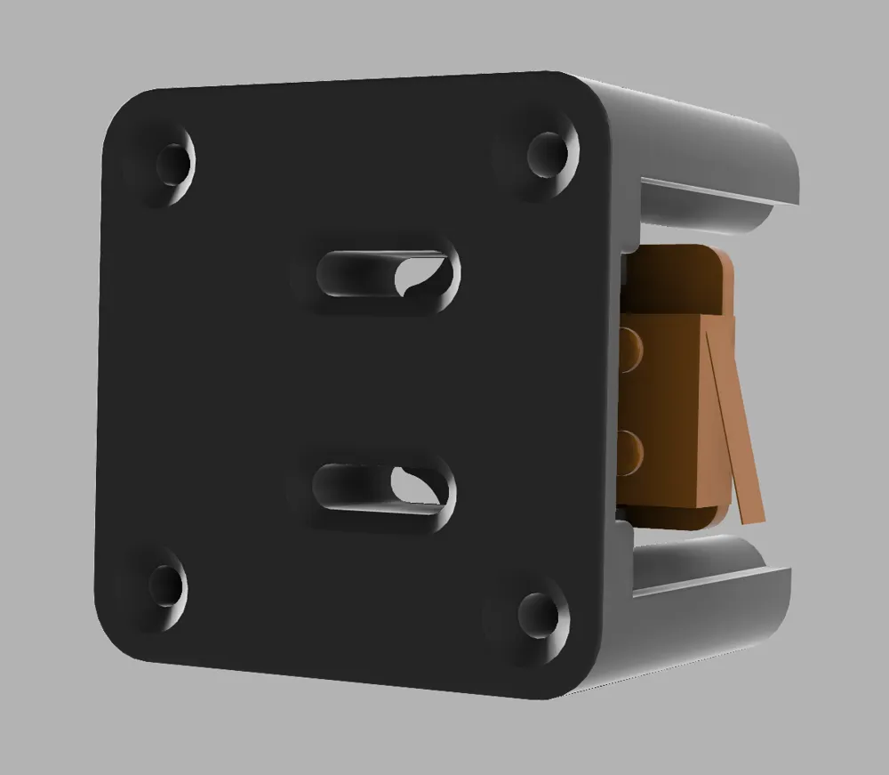 Adjustable X limit switch bracket for Ender - Free 3D Print Model ...