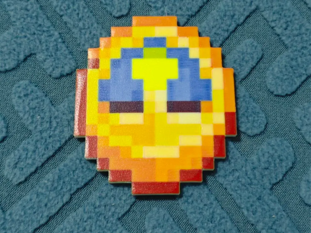 [Four-color Printing] Minecraft Clock - Free 3D Print Model - MakerWorld