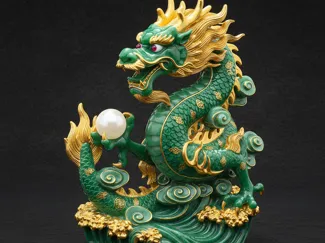 escultura dragon