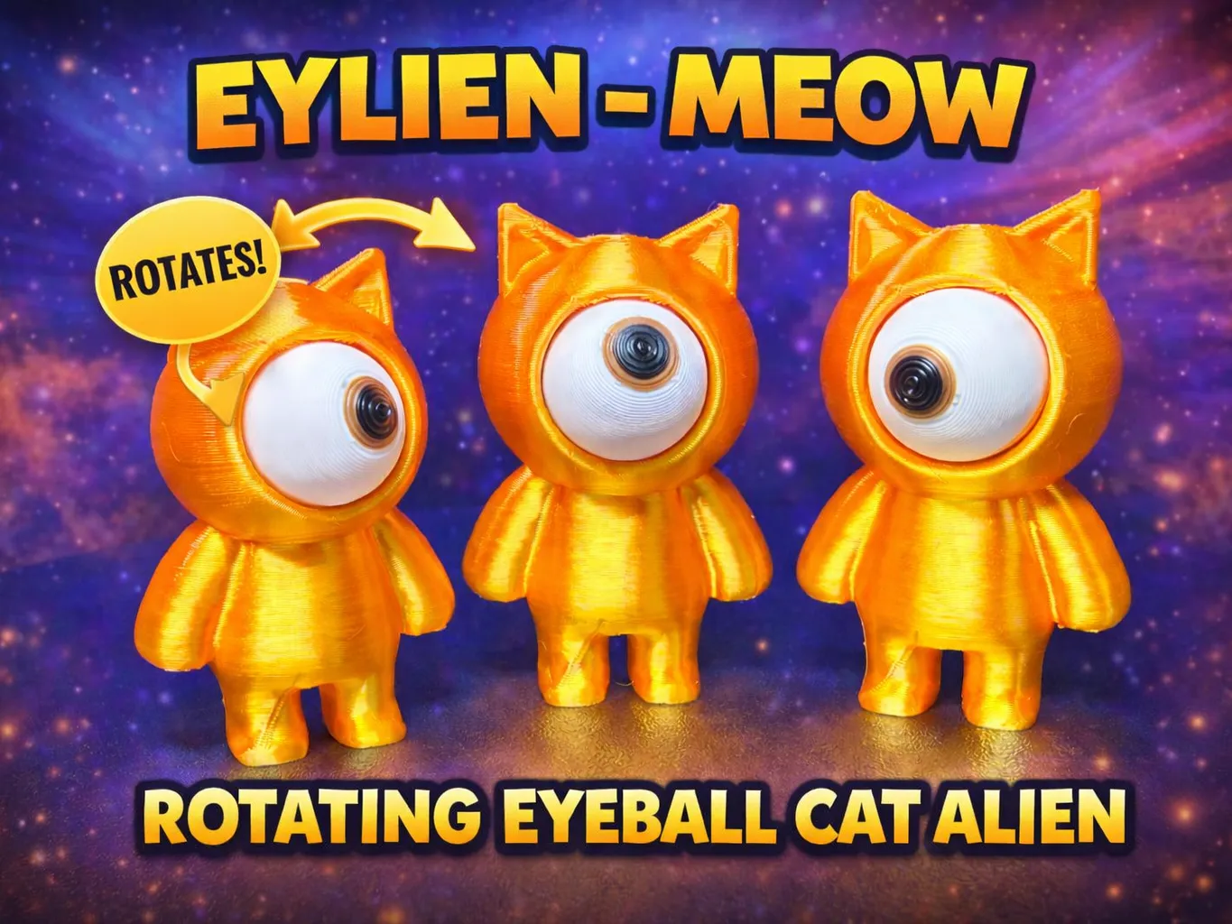 Eylien eyeball alien fun toy fidget