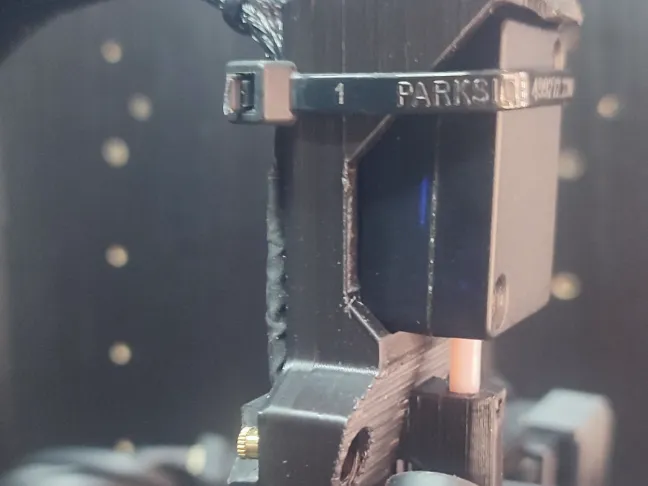 Filament sensor assembly with Ender-3 V3 KE guide