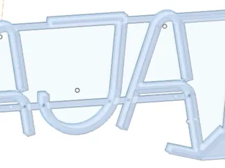 caja cartel neon